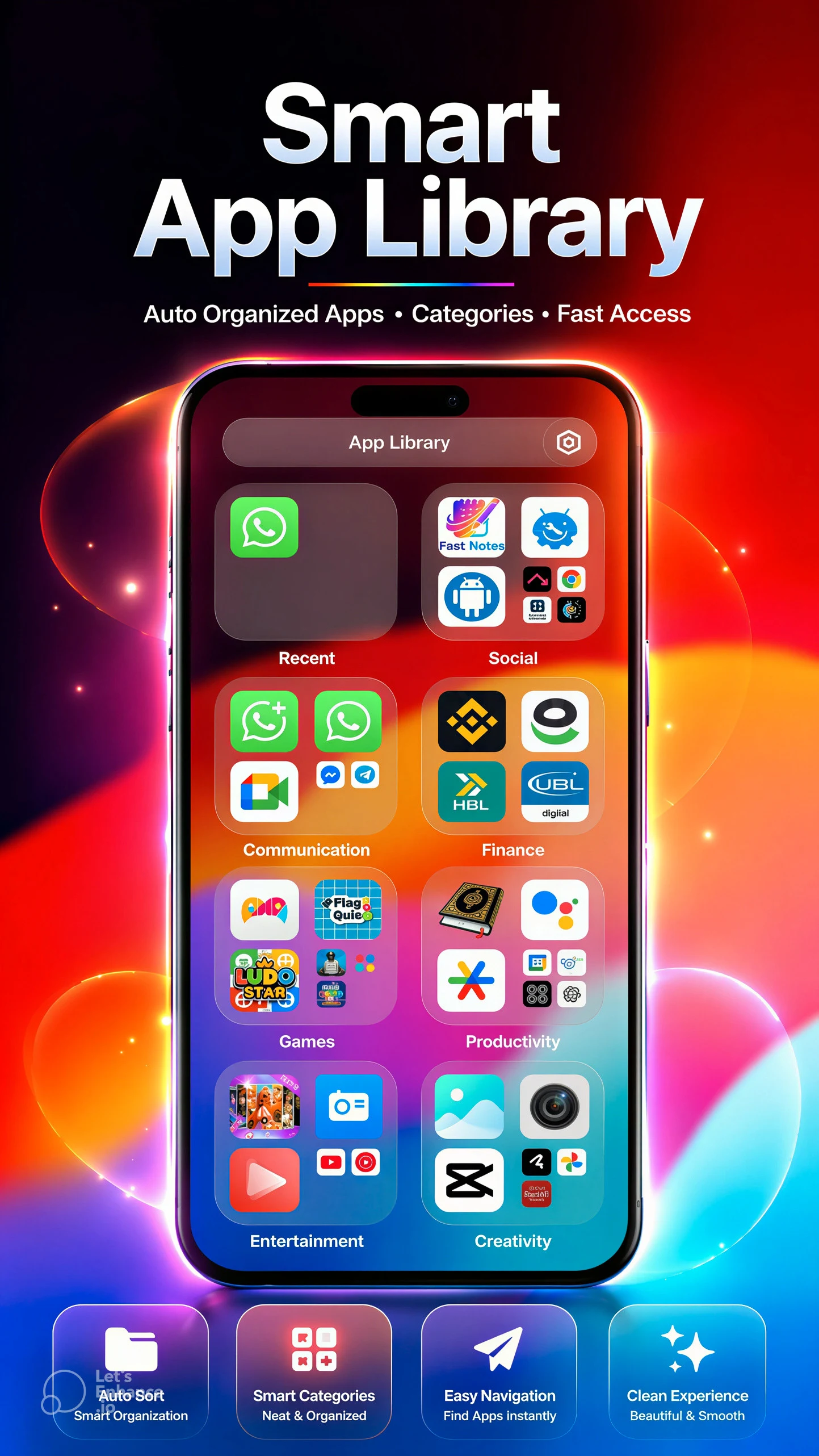 Launcher HOS - Theme & Widget screenshot