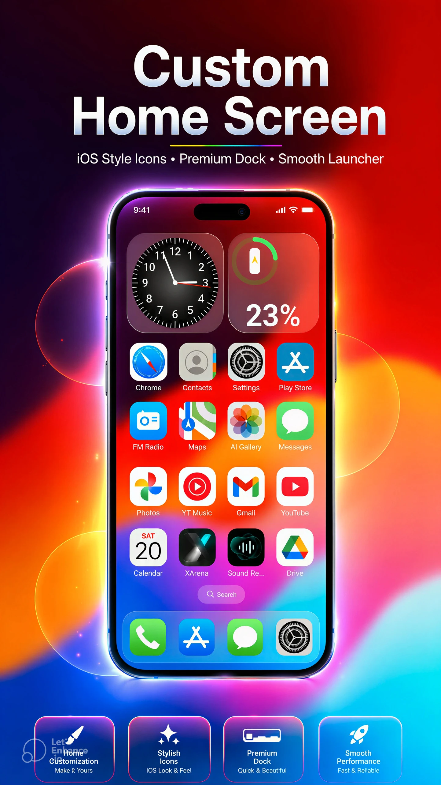 Launcher HOS - Theme & Widget screenshot